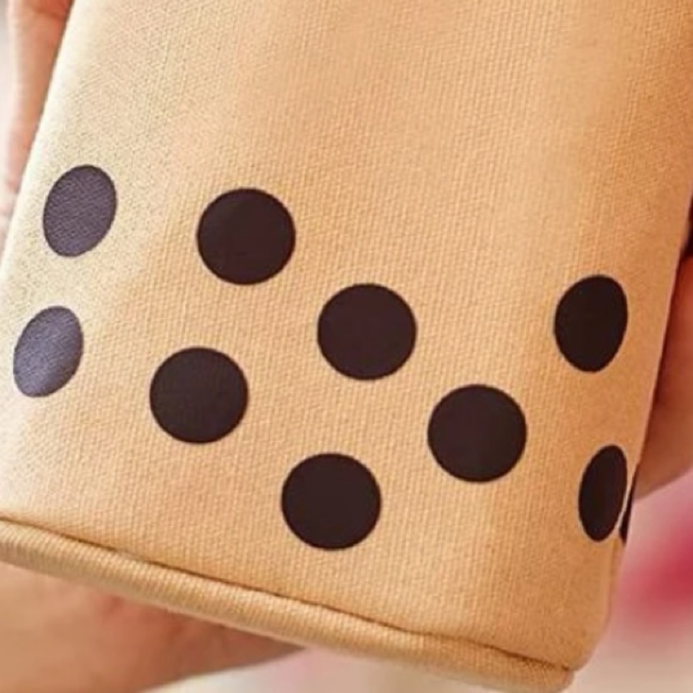 NEW! Boba Bubble Tea Pencil Case - Picture 4 of 6